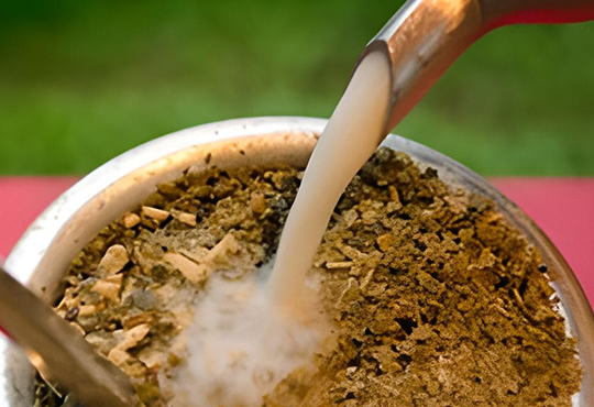 imagen de mate de leche